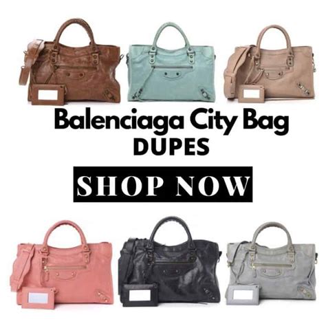 balenciaga silver bag dupe|balenciaga city bag look alike.